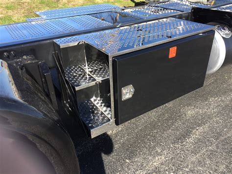 steel tool boxes for pickup trucks|behind cab toolbox for semi.